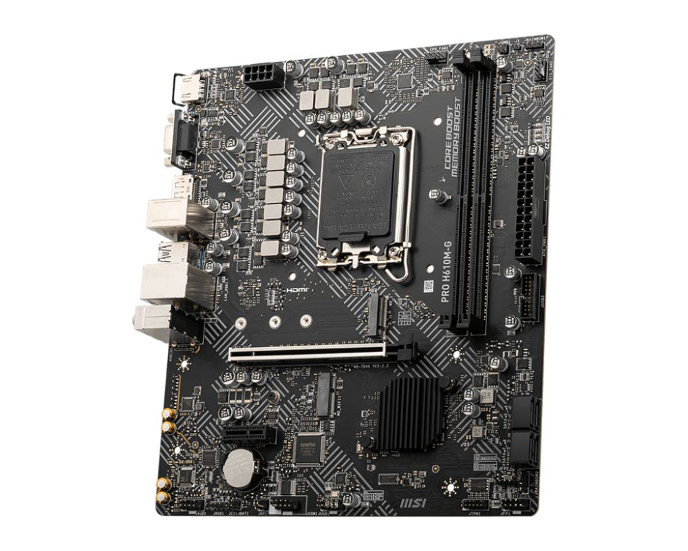 MSI PRO H610M-G | Moederbord Micro-ATX | LGA 1700 | DDR4