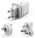 Silicon Power QM16 Oplader | USB-C + USB-A | 20 Watt PD + QC 3.0 | Wit