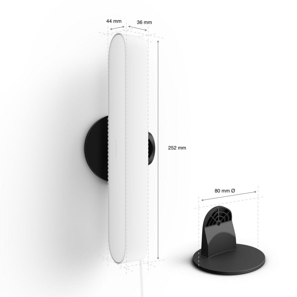 Philips Hue Play Lichtbalk Uitbreiding | Wit | Compact Ontwerp | Compatibel met Philips Hue Bridge