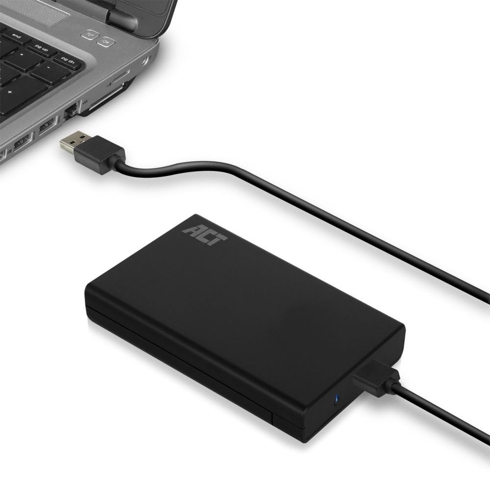 ACT AC1215 | 2,5" SATA HDD/SSD Behuizing | USB 3.2 Gen1 (5 Gbps)