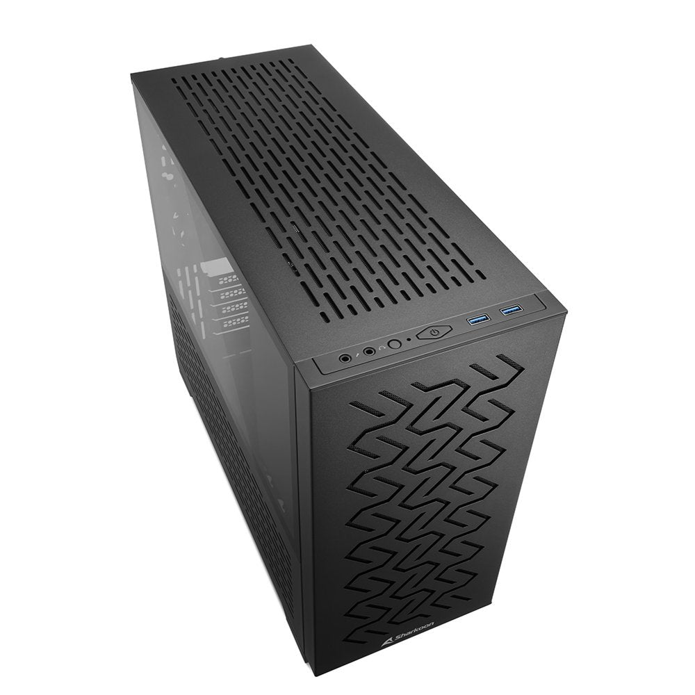 Sharkoon MS-Z1000 | Micro Tower Case | Zwart