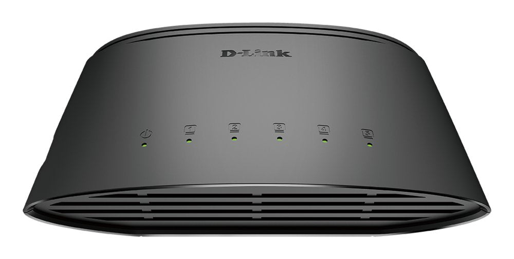 D-Link DGS-1005D/E | Netwerk-switch | Unmanaged | L2 | 5-poorts Gigabit Ethernet (10/100/1000) | Zwart