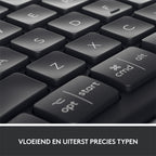 Logitech K860 Ergo | Draadloos Bluetooth Toetsenbord met Receiver | QWERTY