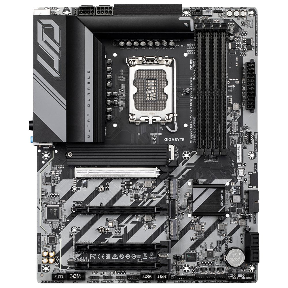 Gigabyte Z890 UD WIFI6E | Socket LGA 1851 (V1) | Intel Z890 | 4xDDR5 | ATX | Moederbord