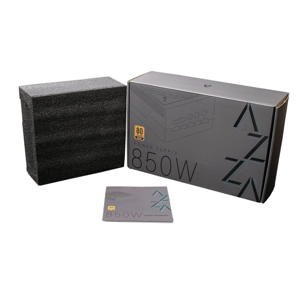 Azza PSAZ-850G14 | 850 Watt Gold ATX PSU | Power Supply | Voeding