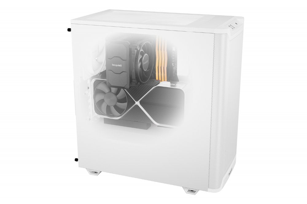 be quiet! PURE BASE 501 Airflow Mesh | Midi Tower Case | Wit