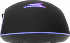 Baracuda NAUTILUS RGB | Bekabelde Gaming Muis | Rechtshandig | USB-A | 12800 DPI | Zwart