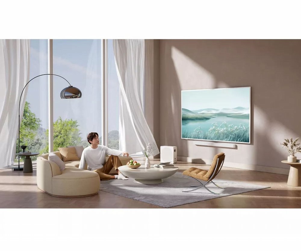 TCL NXTFRAME 55A300PRO | 55" 4K Ultra HD QLED Smart TV | Google TV | Wifi Soundbar & Subwoofer | Dolby Vision IQ | 120Hz Refu