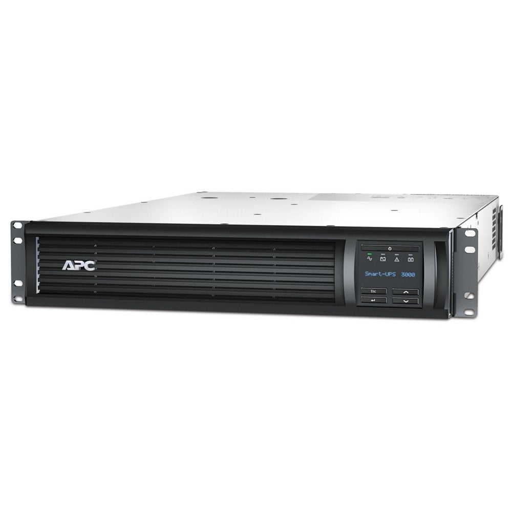 APC Smart-UPS SMT3000RMI2UC | 3000 VA / 2700 W | Rack Mount 2U | 8x IEC C13 & 1x IEC C19 | Pure Sine Wave | SmartConnect & AV