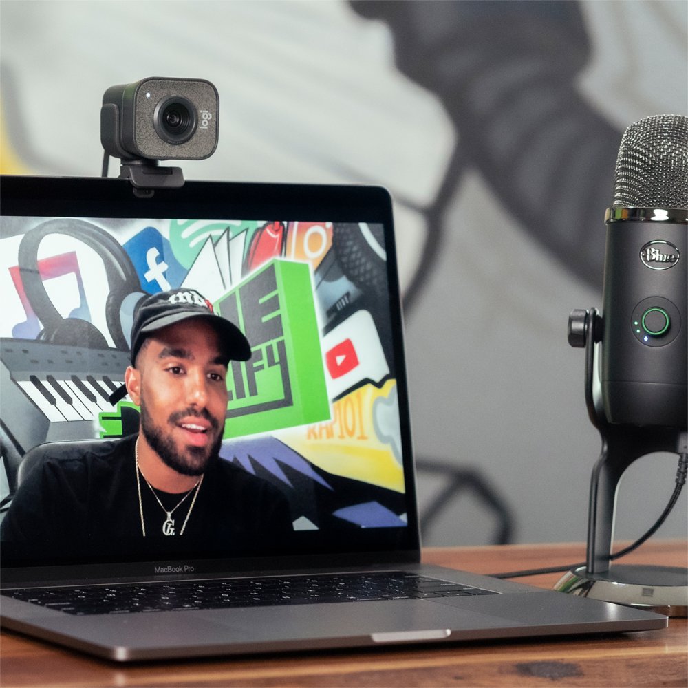 Logitech StreamCam | 1080p 60FPS USB-C Webcam met Microfoon | Grafiet