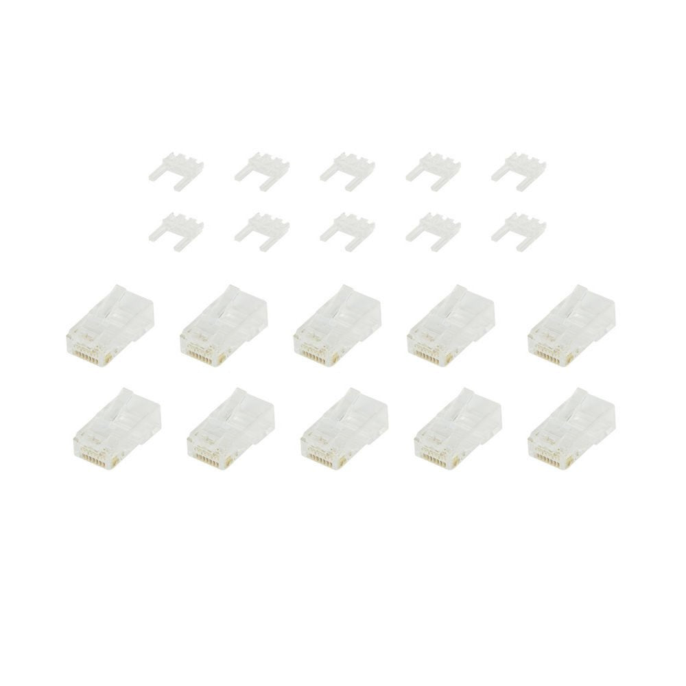 ACT AC4115 UTP Cat6 Modulaire Connector | RJ45 | Zip Bag Verpakking
