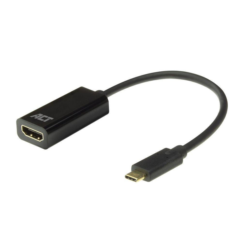 ACT AC7310 | USB-C naar HDMI Adapter | 0,15 m | Zwart