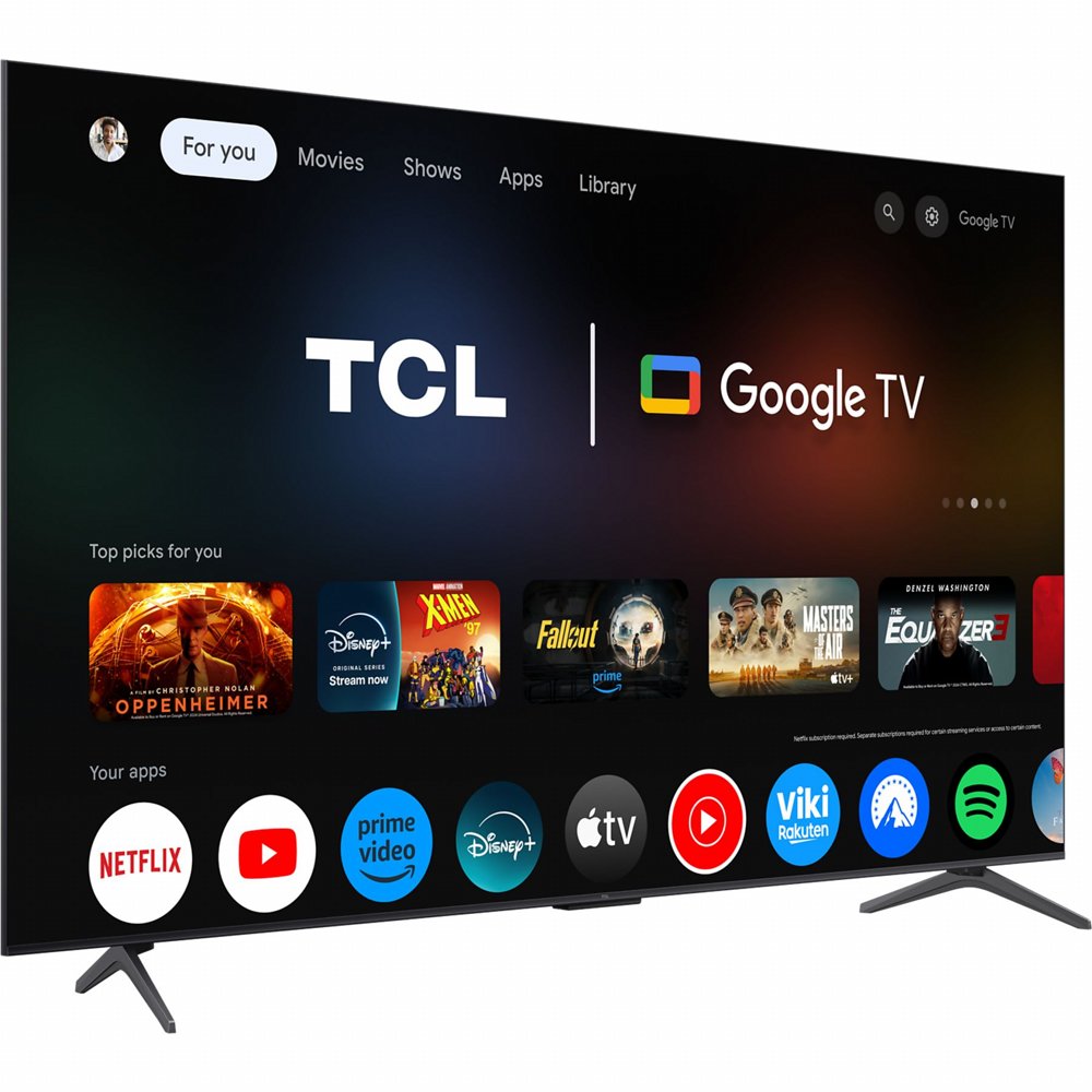 TCL 65C6KS | 65" 4K Ultra HD QD-Mini LED Smart TV | Google TV | Dolby Vision IQ | 60Hz (2025)
