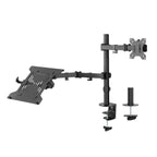 ACT AC8305 | Notebookstandaard tot 15.6" & Monitorarm tot 32" | Zwart