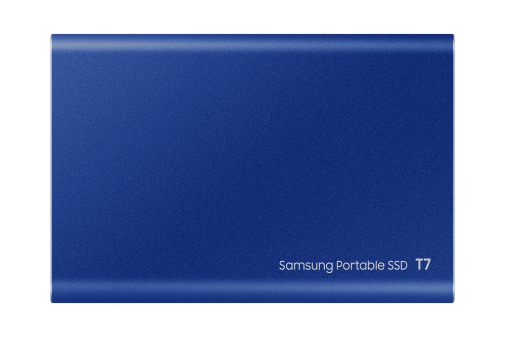 Samsung T7 | Externe SSD | 2TB | USB 3.2 Gen2 | 1.050MB/s Lezen | 1.000MB/s Schrijven | Blauw