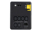 APC Back‑UPS BX1200MI | 1200 VA Line‑Interactive UPS | 6x C13 | 650 W | C14 Ingang | Compacte Zwarte Behuizing