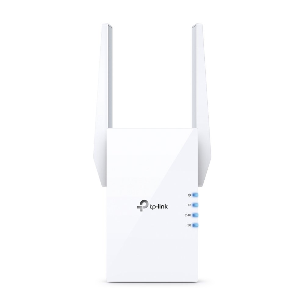 TP-Link RE605X | Wi-Fi 6 Range Extender | Dual-band | 1800 Mbps | Gigabit Ethernet | Wit
