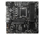 MSI PRO B760M-P | Socket LGA 1700 | Intel B760 | 4xDDR4 | Micro-ATX | Moederbord