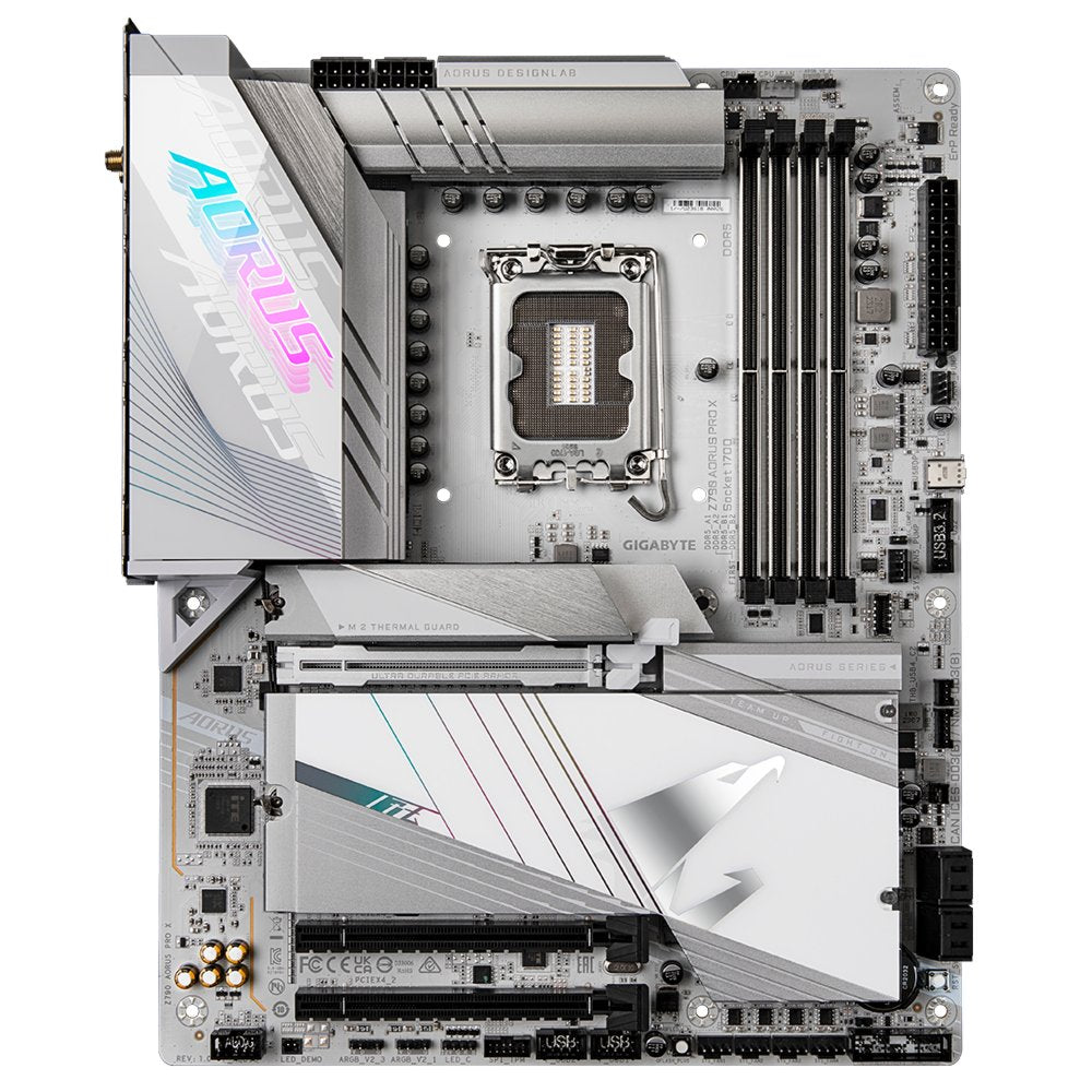 Gigabyte Z790 AORUS PRO X | Socket LGA 1700 | Intel Z790 | 4xDDR5 | ATX | Moederbord