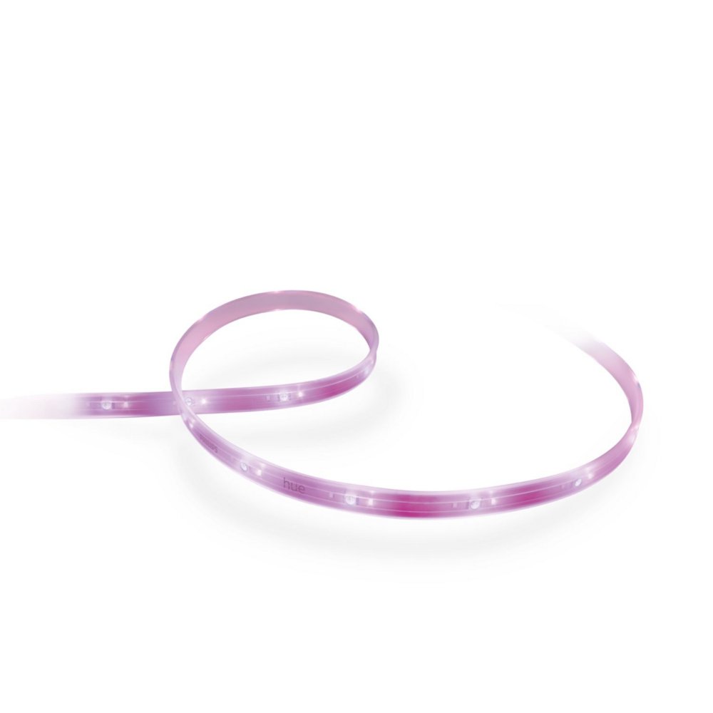 Philips Hue Lightstrip Plus V4 Verlengstuk | 1 Meter | White & Color Ambiance | Flexibel Ontwerp | Compatibel met Philips Hue