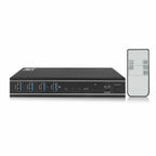 ACT AC7912 | KVM-Switch | 2-Poorts HDMI | 4K@60Hz | USB 3.2 Gen1 | RS-232 | Zwart
