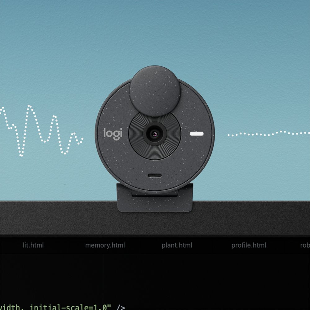 Logitech Brio 300 | 1080P 30FPS USB-C Webcam met Microfoon