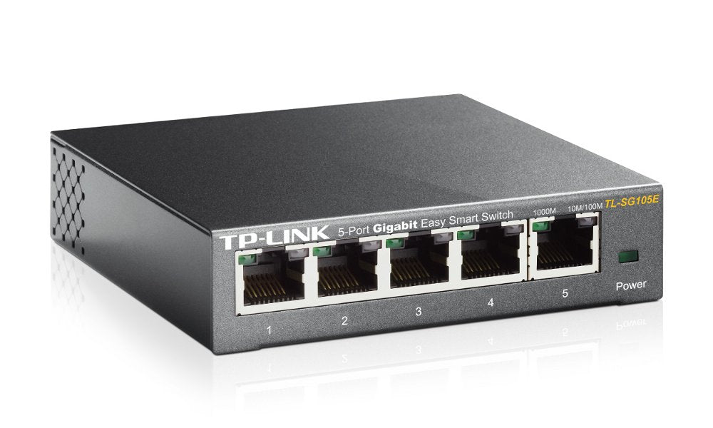 TP-Link TL-SG105E | 5-Poorts Gigabit Easy Smart Switch | Managed