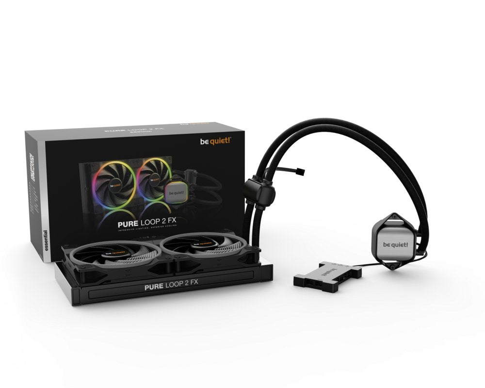 be quiet! PURE LOOP 2 FX 280mm | All-in-One CPU Waterkoeler | Zwart