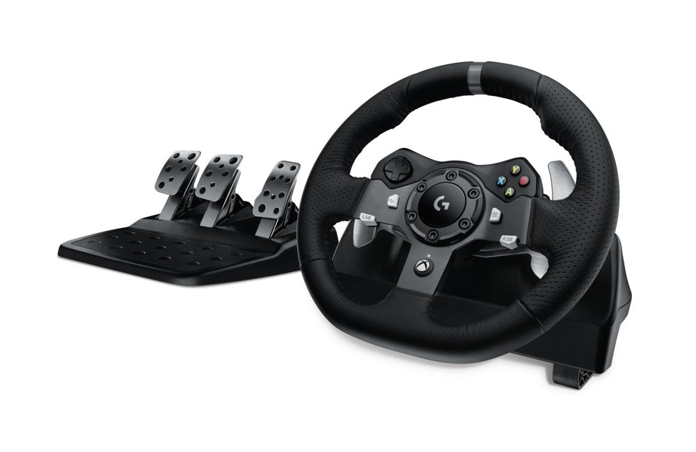 Logitech G920 Driving Force | Racestuur en pedalen | Force Feedback | 900° rotatie | USB 2.0 | Compatibel met Xbox Series X|S