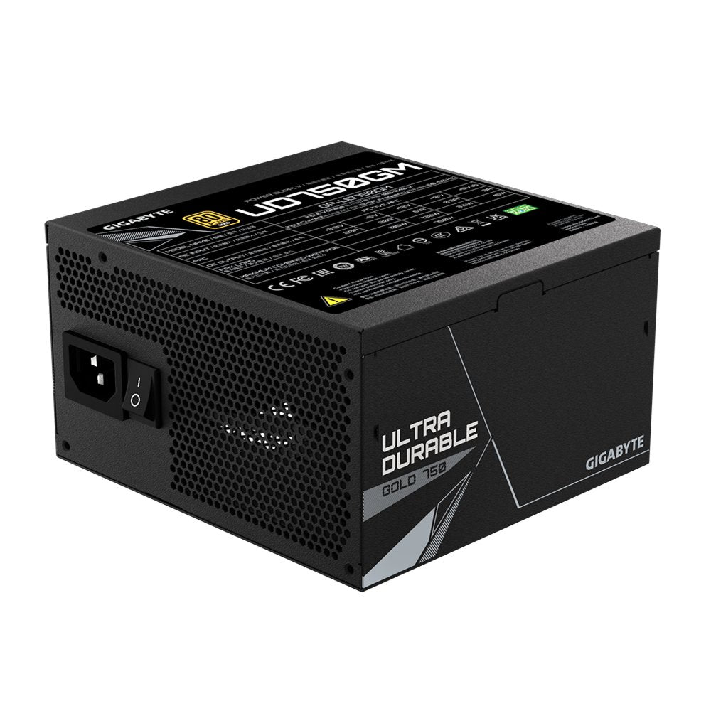 Gigabyte GP-UD750GM | 750 Watt Gold ATX PSU | Modulair | Power Supply | Voeding