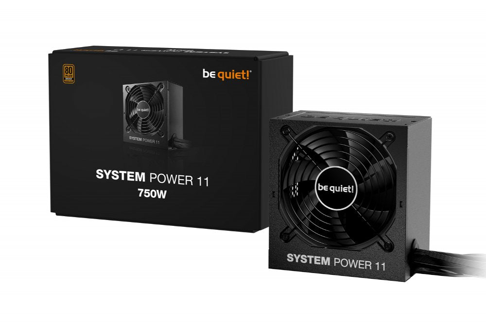 be quiet! System Power 11 750W | 750 Watt Bronze ATX PSU | Niet Modulair | Power Supply | Voeding