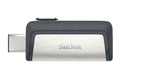 SanDisk Ultra Dual Drive USB Type-C | 128GB USB Flash Drive | USB Type-A / USB Type-C 3.2 Gen 1 (3.1 Gen 1) | tot 150 MB/s le