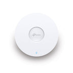 TP‑Link Omada EAP650 | WiFi 6 Ceiling Access Point | 2976 Mbit/s | PoE+ (injector inbegrepen) | Inclusief Montagebeugel