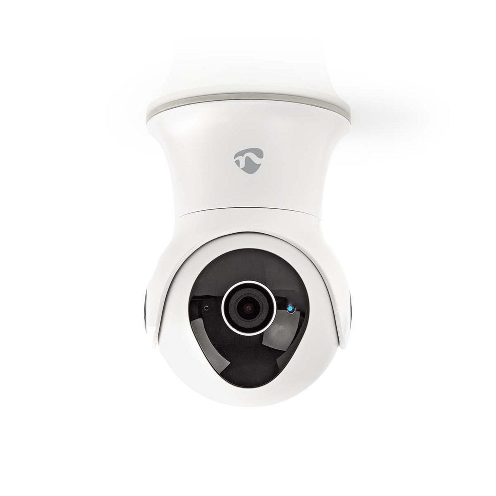 Nedis WIFICO20CWT | Wi-Fi Smart IP-buitencamera | Full HD 1080p | PTZ | Nachtzicht 15 m | Tweeweg-audio | IP65 | Wit