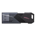 Kingston DataTraveler Exodia Onyx | 256GB USB-A 3.2 Flash Drive | tot 70 MB/s lezen | tot 10 MB/s schrijven | Zwart