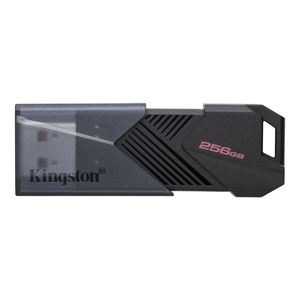 Kingston DataTraveler Exodia Onyx | 256GB USB-A 3.2 Flash Drive | tot 70 MB/s lezen | tot 10 MB/s schrijven | Zwart