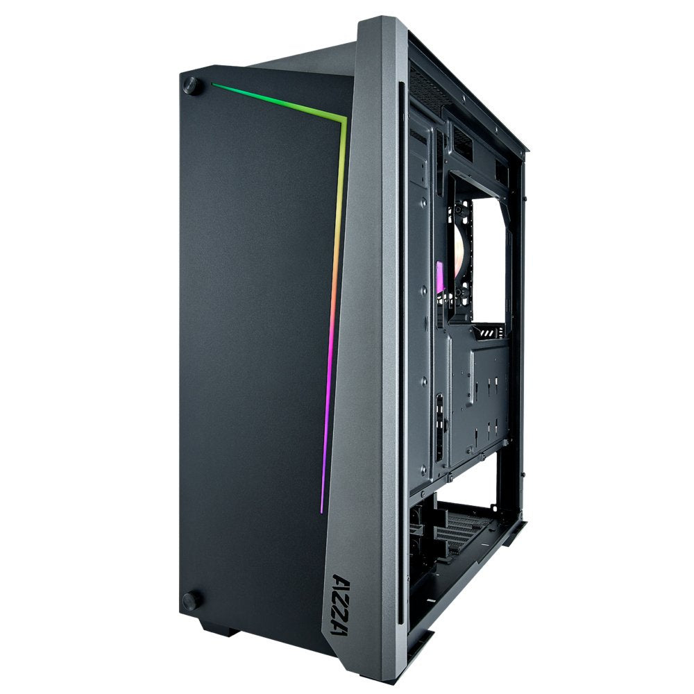 Azza Apollo 430 RGB | Midi Tower Case | Zwart