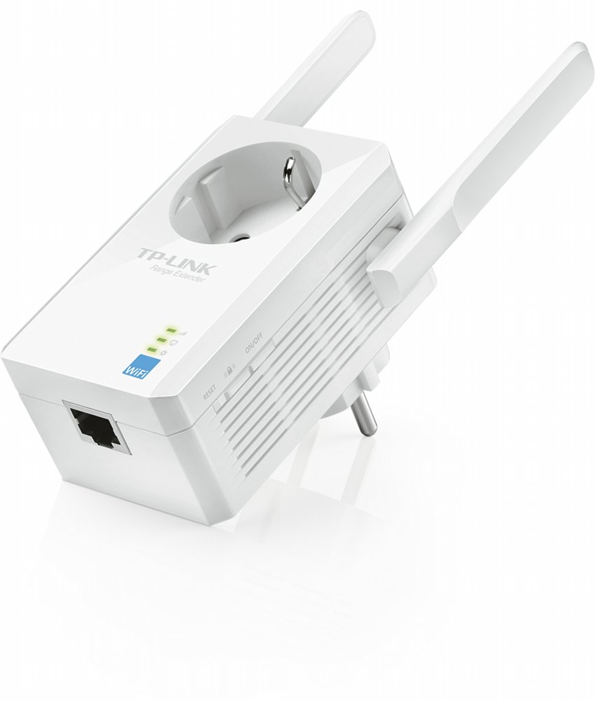 TP-Link TL-WA860RE | Wi-Fi 4 Range Extender | Single-band 2,4 GHz | 300 Mbps | 10/100 Mbps Ethernet | Wit