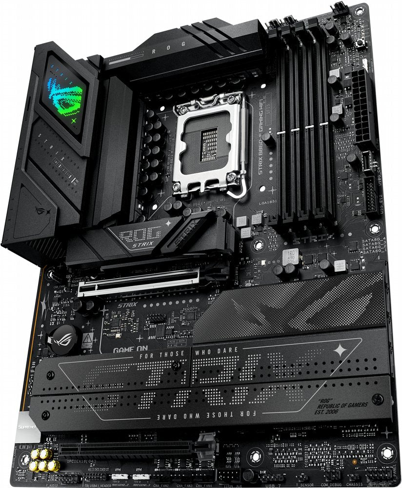 ASUS ROG Strix B860-F GAMING WIFI | Socket LGA 1851 | Intel B860 | 4xDDR5 | ATX | Moederbord