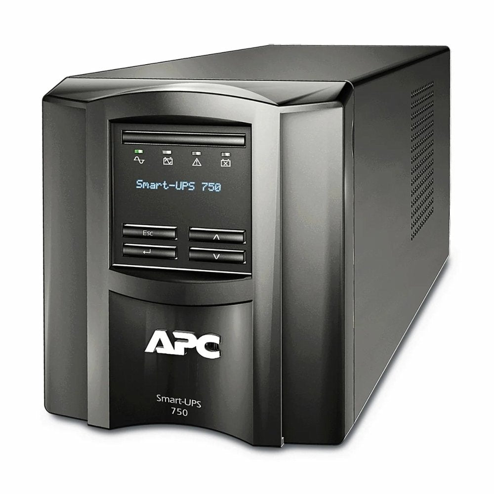 APC Smart-UPS SMT750IC | 750 VA | 6x IEC C13 Stopcontacten | Pure Sine Wave Output | SmartConnect & AVR Technologie