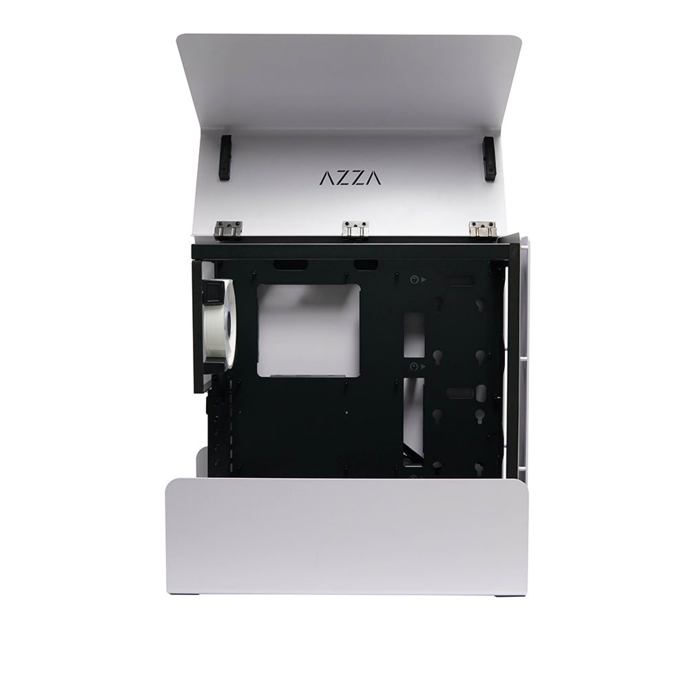Azza Cast 808 RGB | Midi Tower Case | Wit