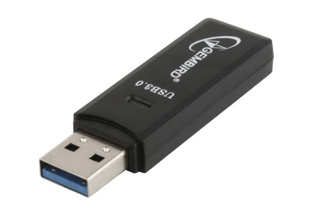 Gembird UHB-CR3-01 | Geheugenkaartlezer | USB 2.0 | SD/microSD | Zwart