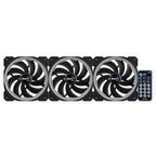 Aerocool Orbit RC ARGB 3 Pack | 120mm Case Fans met Remote Control