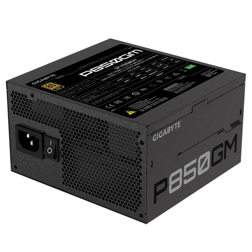 Gigabyte P850GM | 850W ATX Voeding (20+4 pin) | Zwart