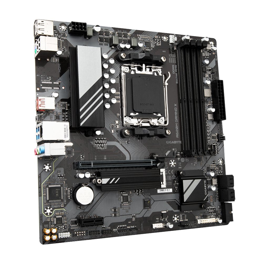 Gigabyte A620M GAMING X | Socket AM5 | AMD A620 | 4xDDR5 | Micro-ATX | Moederbord