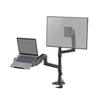 ACT AC8341 Premium | Verstelbare Monitor-bureaubeugel | Tot 49" | Max 20kg | VESA 100x100 | 1 Monitor en Laptop