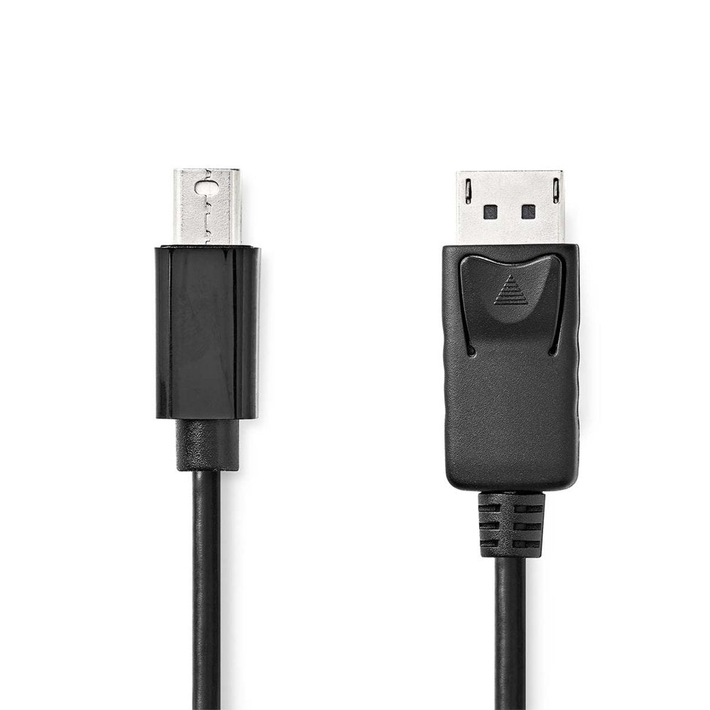 Nedis CCGL37400BK20 | Mini DisplayPort-naar-DisplayPort kabel | 2 m | Mini DisplayPort Male naar DisplayPort Male | Tot 4K@60