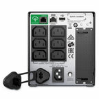 APC Smart-UPS SMT750IC | 750 VA | 6x IEC C13 Stopcontacten | Pure Sine Wave Output | SmartConnect & AVR Technologie
