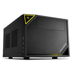 Sharkoon Shark Zone C10 | Mini-ITX Case | Zwart/Geel