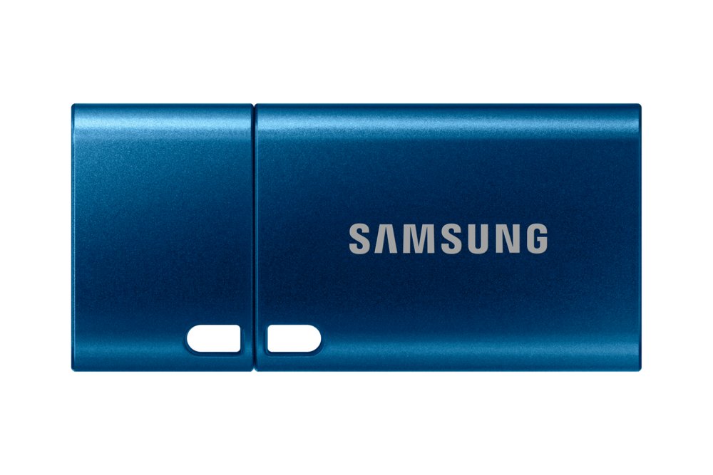 Samsung MUF-128DA | 128GB USB-C 3.2 Flash Drive | tot 400 MB/s lezen | tot 60 MB/s schrijven | Blauw